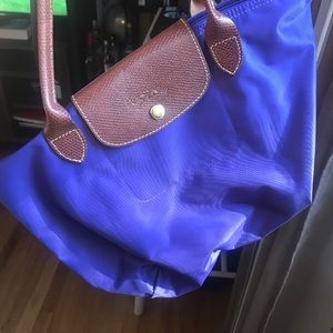 Longchamp tote small purple